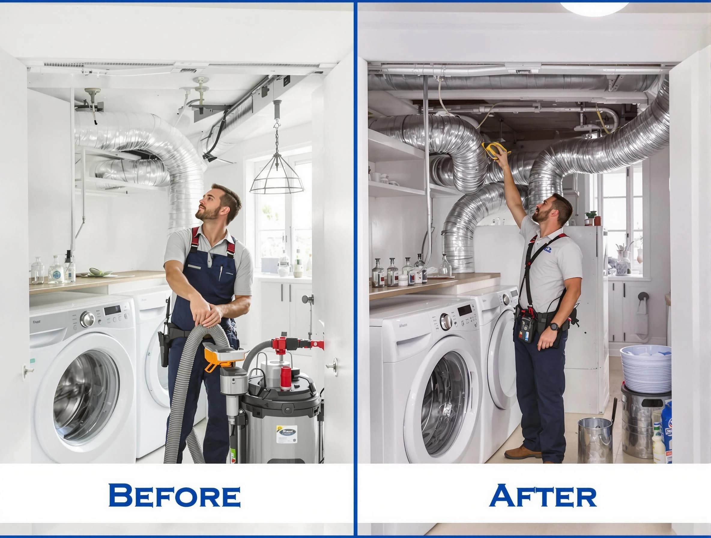 Expert gas dryer vent cleaning by Beverly Dryer Vent Cleaning in Beverly