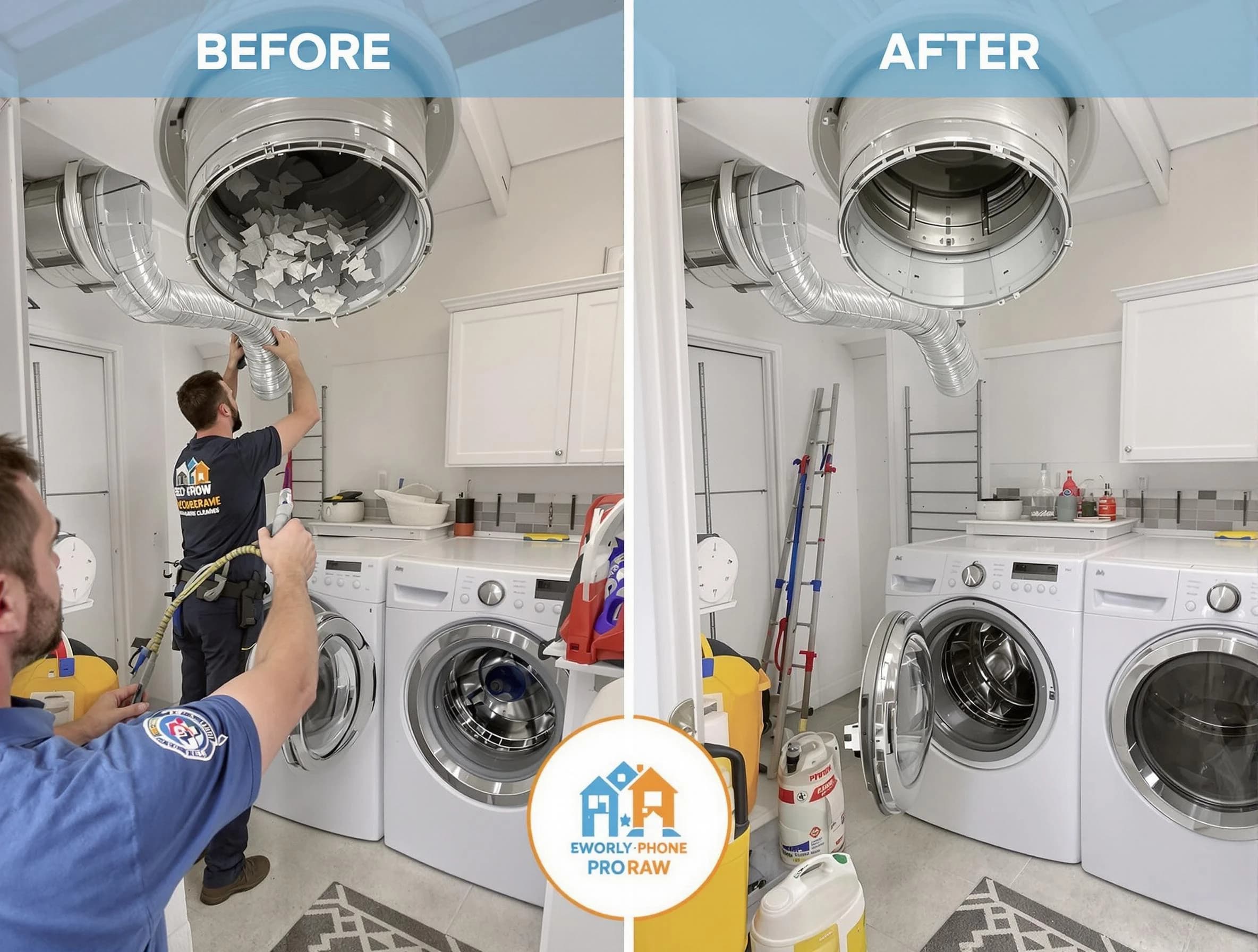 Residential dryer vent cleaning by Beverly Dryer Vent Cleaning in Beverly