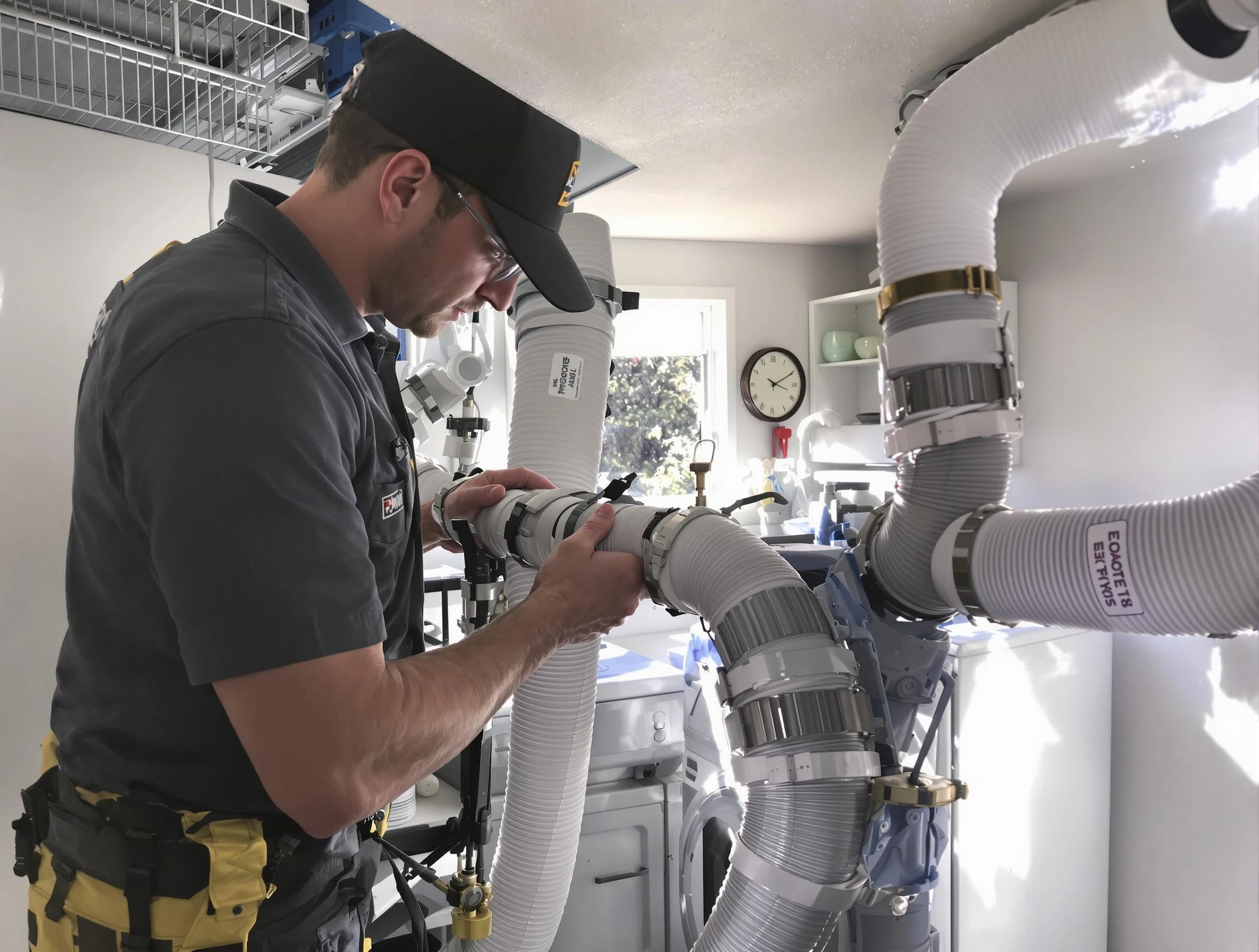 Dryer Vent Hose Installation in Beverly