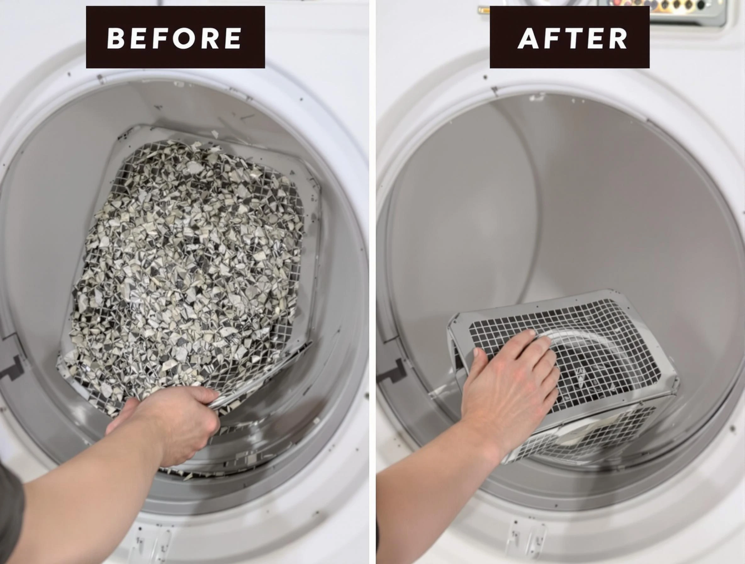 Professional lint trap cleaning by Beverly Dryer Vent Cleaning in Beverly